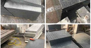 合肥 芝麻黑地铺石材