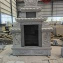 合肥 芝麻灰高档墓碑、土墓，一套也支持定做