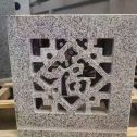 合肥 芝麻白花岗岩镂空雕花灯笼