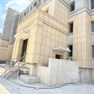 合肥 黄金麻干挂，工地实拍