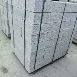 合肥 芙蓉白火烧两面路沿石