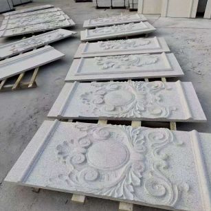 合肥 芝麻白干挂雕花板