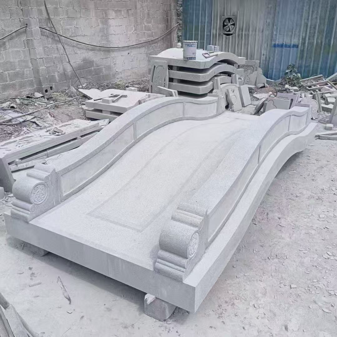 合肥 芝麻灰花岗岩园林景观 小石桥