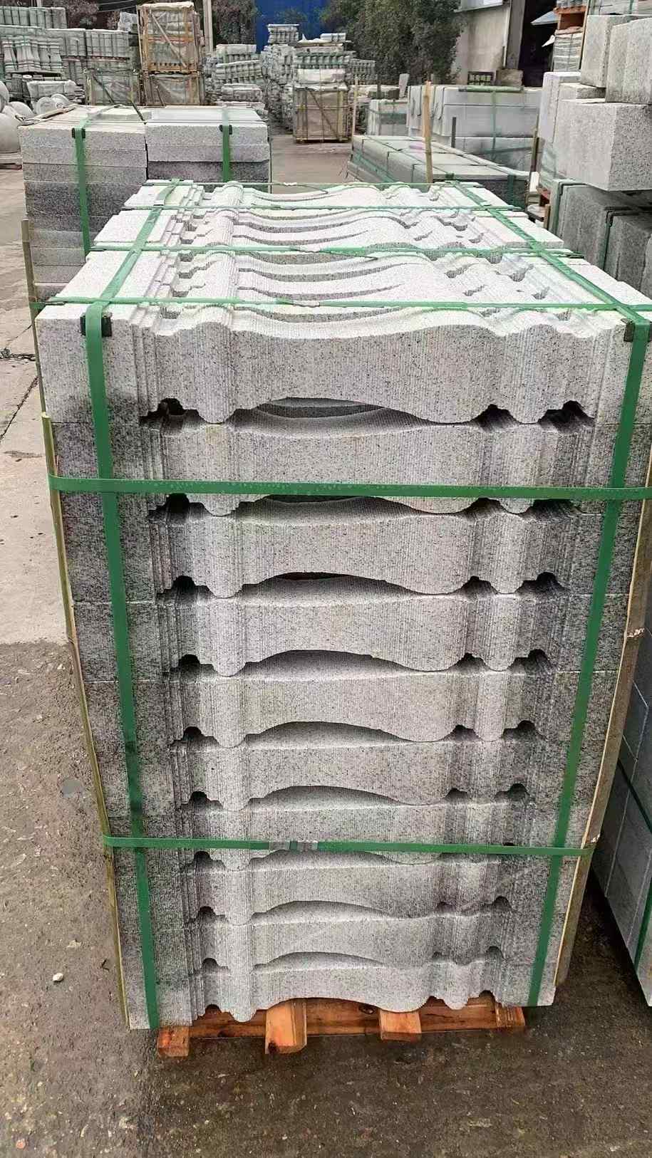 合肥 芝麻白方形拉丝面，栏杆花瓶柱