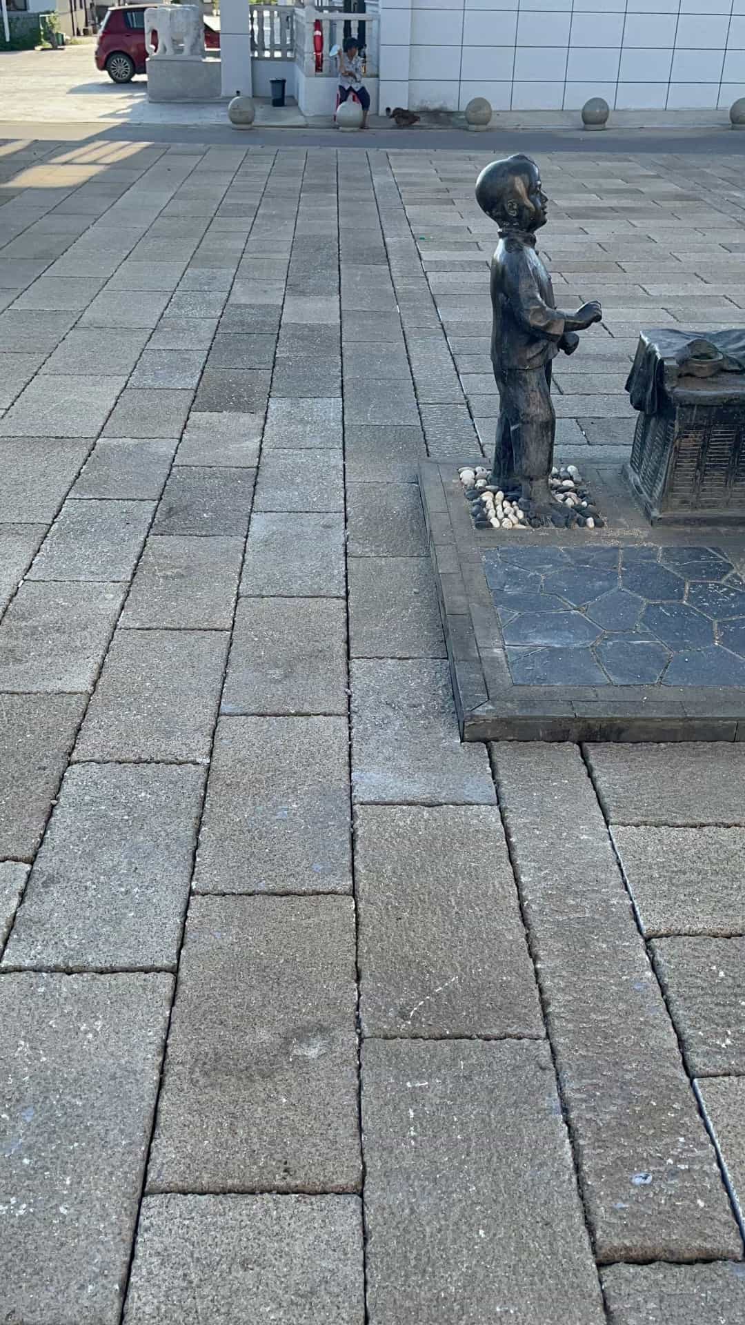 合肥仿古石铺装效果