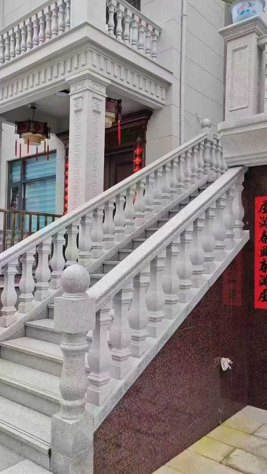 合肥 天然石材 阳台庭院护栏、栏杆