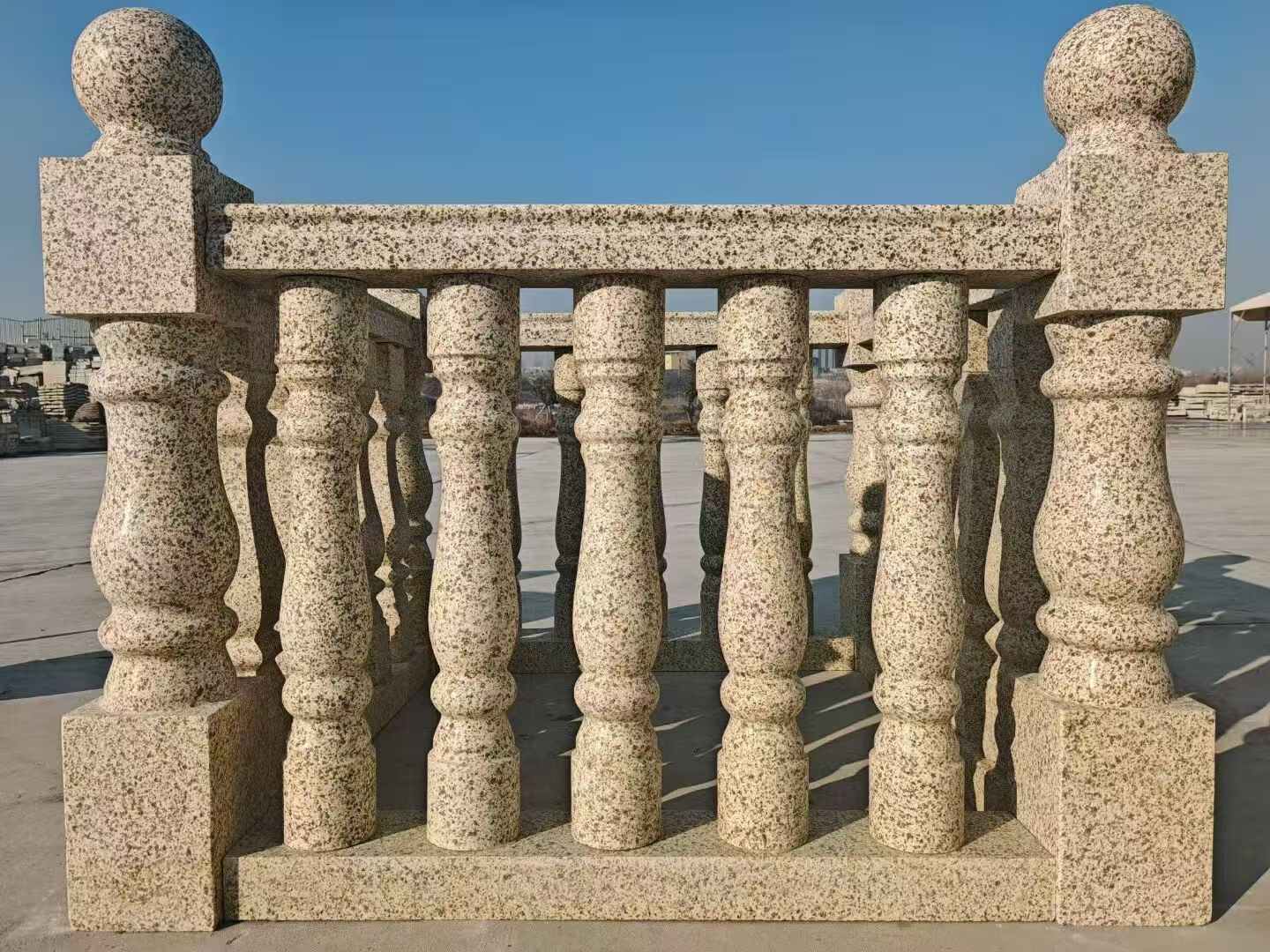 合肥 黄金麻栏杆（扶手，花瓶柱，将军柱）